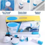 Spin cordless and rechargeable cleaner
