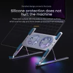 Adjustable aluminum laptop stand